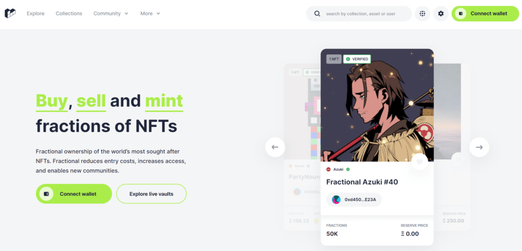 Fractional NFT Platforms: Fractional.Art