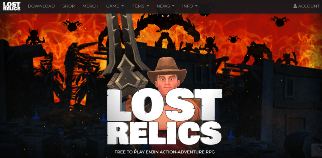 Best Play to Earn Games: Lost Relics
