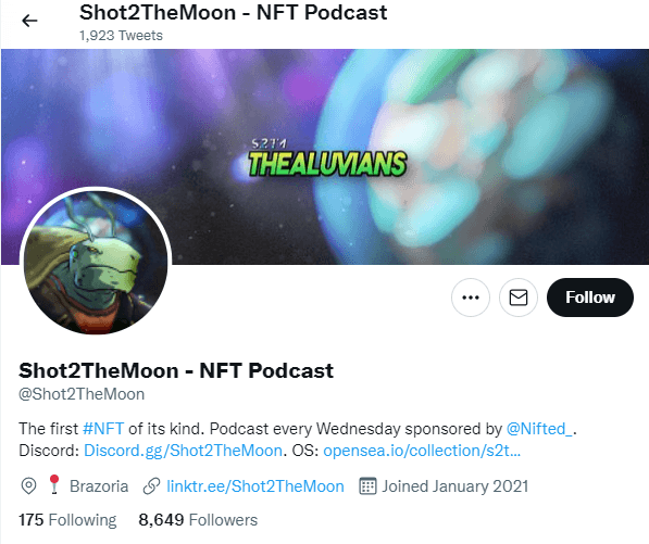 Best NFT podcasts: Shot2TheMoon