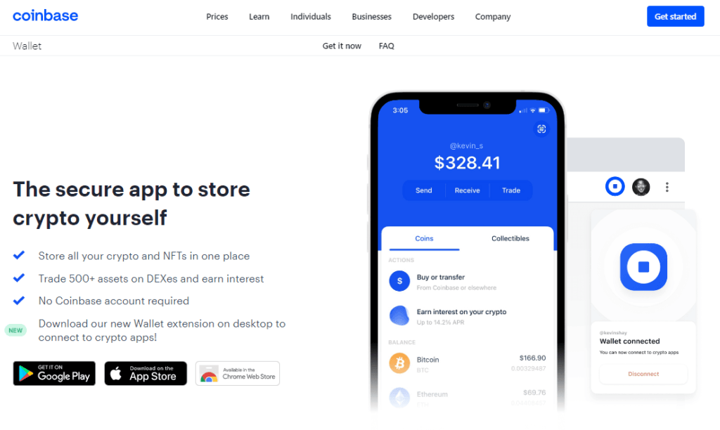 how to receive nfts on coinbase wallet