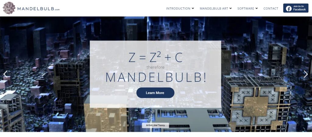 Best Fractal Art Software: Mandelbulb