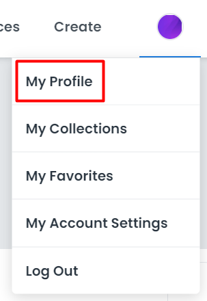 Step 1: Go to OpenSea, and navigate to My Profile