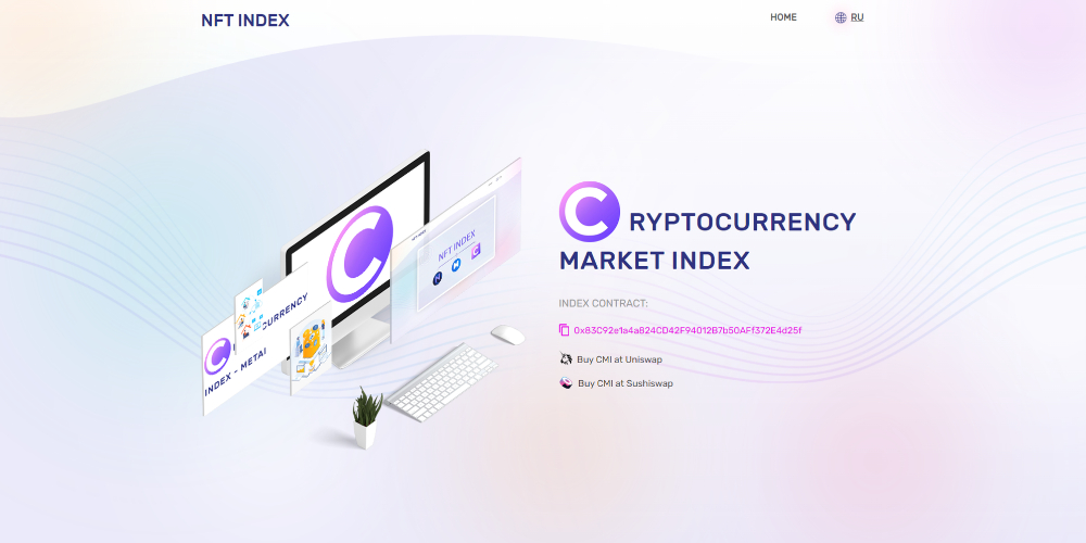 Cryptocurrency Market Index (CMI) of NFT Index