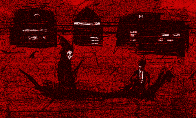 XCOPY’s dystopian All Time High in the City glitch art