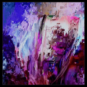 Kalliope’s Mixed Signals takes airbrushed portraits and breaks them down with glitch effects