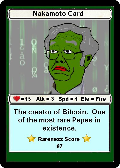 A type of collectible card project, it predated the popularity of Ethereum NFTs.